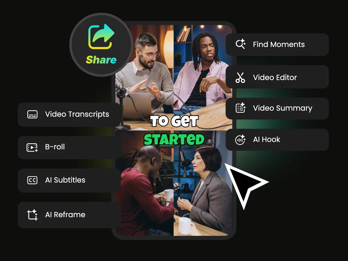 How to Make Viral Clips with WayinVideo AI Video Editor? step-3